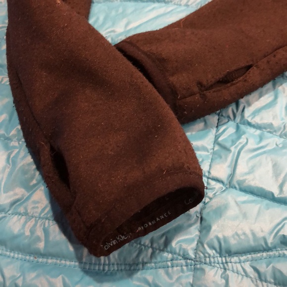 Calvin Klein Performance Small Part Puffer Blue and Black Jacket - Picture 16 of 17